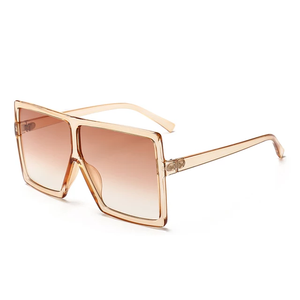 Box Sunglasses (Champagne Gold)