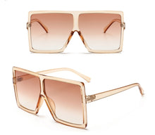 Load image into Gallery viewer, Box Sunglasses (Champagne Gold)
