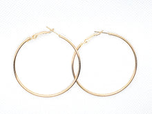 Load image into Gallery viewer, Gold Hoops -  Earrings
