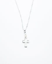 Load image into Gallery viewer, Silver Cross Necklace
