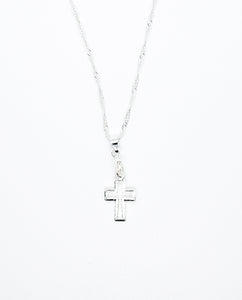 Silver Cross Necklace